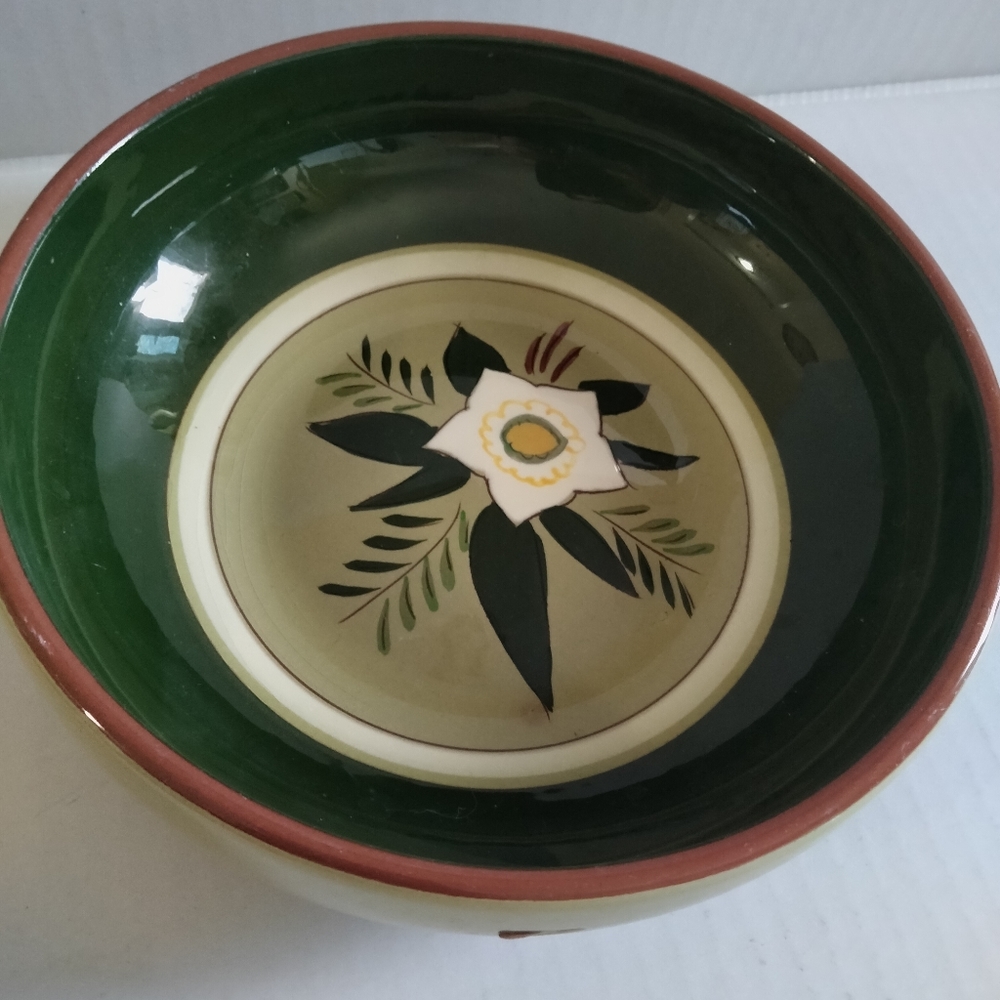 Stangl pottery Trenton star flower bowl
